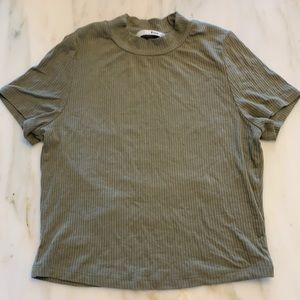 Wilfred free size M Green crop t-shirt